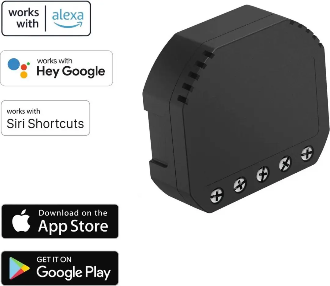 Hama WiFi Upgrade-Switch Inbouw - Blauw
