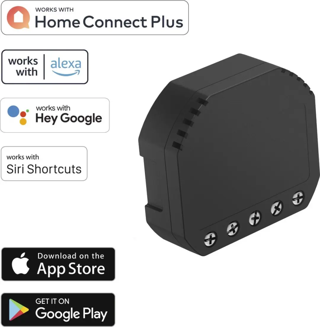 Hama WiFi Upgrade-Switch Inbouw - Blauw