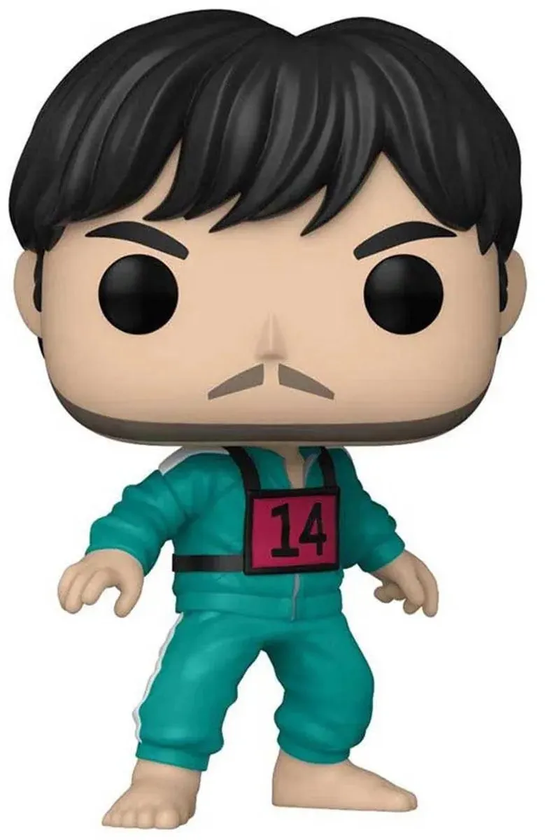Funko POP! TV Sang-Woo 218 Squid Game Verzamelfiguur - 9cm - Multicolours