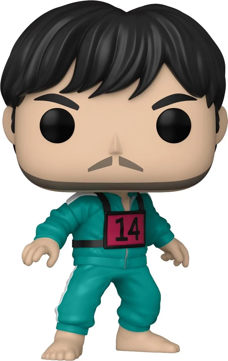 Funko POP! TV Sang-Woo 218 Squid Game Verzamelfiguur - 9cm - Multicolours