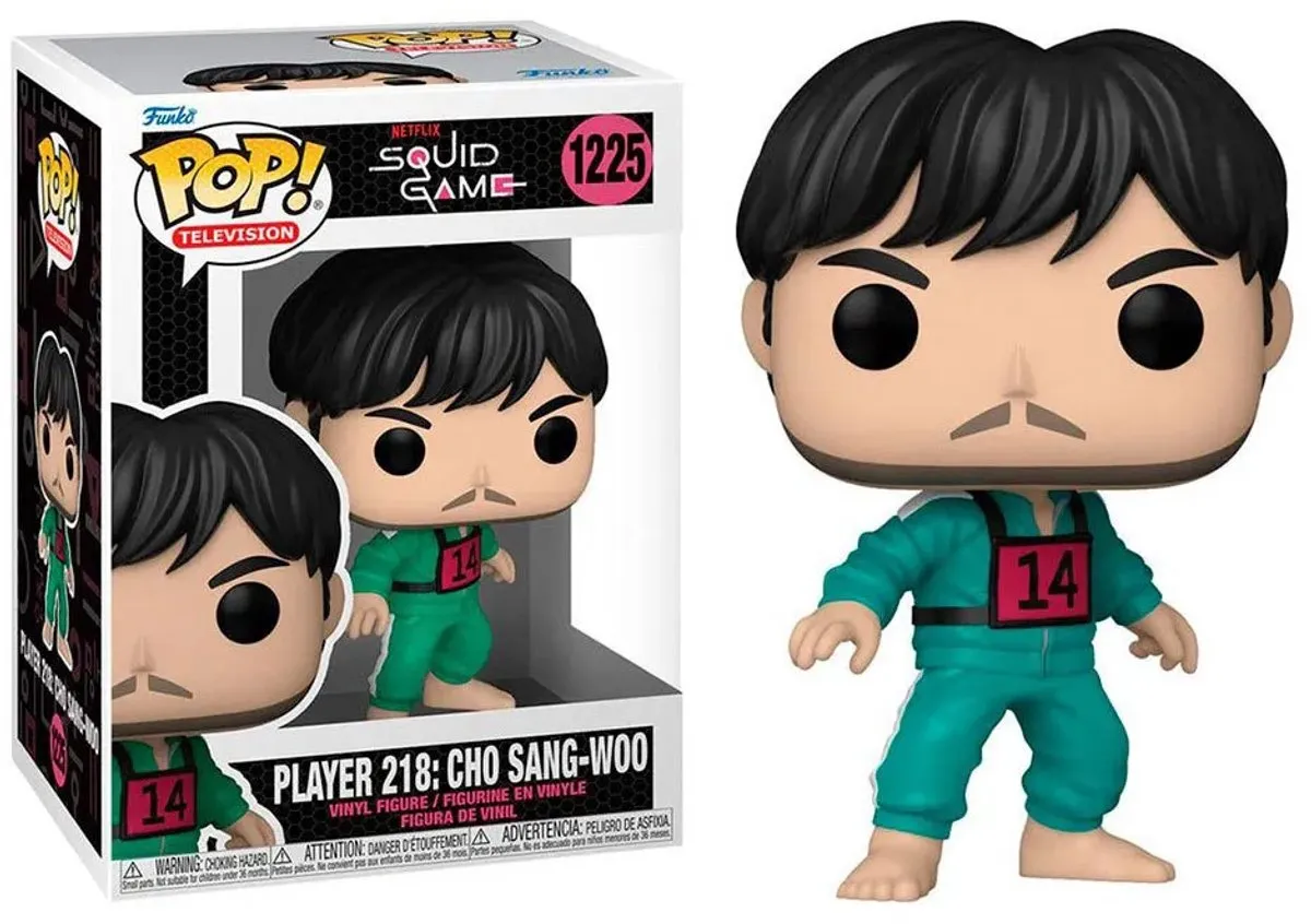 Funko POP! TV Sang-Woo 218 Squid Game Verzamelfiguur - 9cm - Multicolours - afbeelding 6 van 6