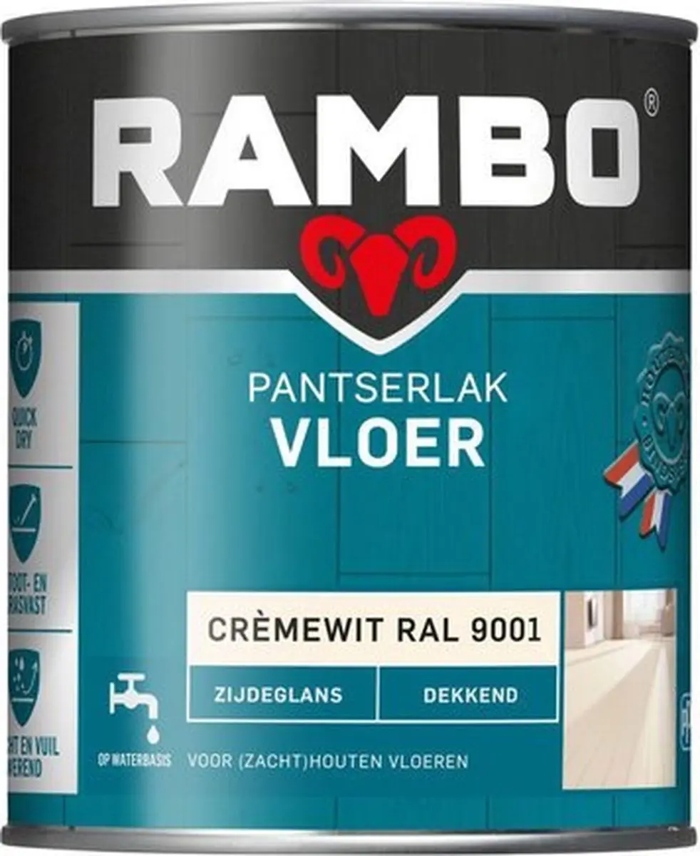 Rambo Pantserlak Vloer Zijdeglans 2.5L