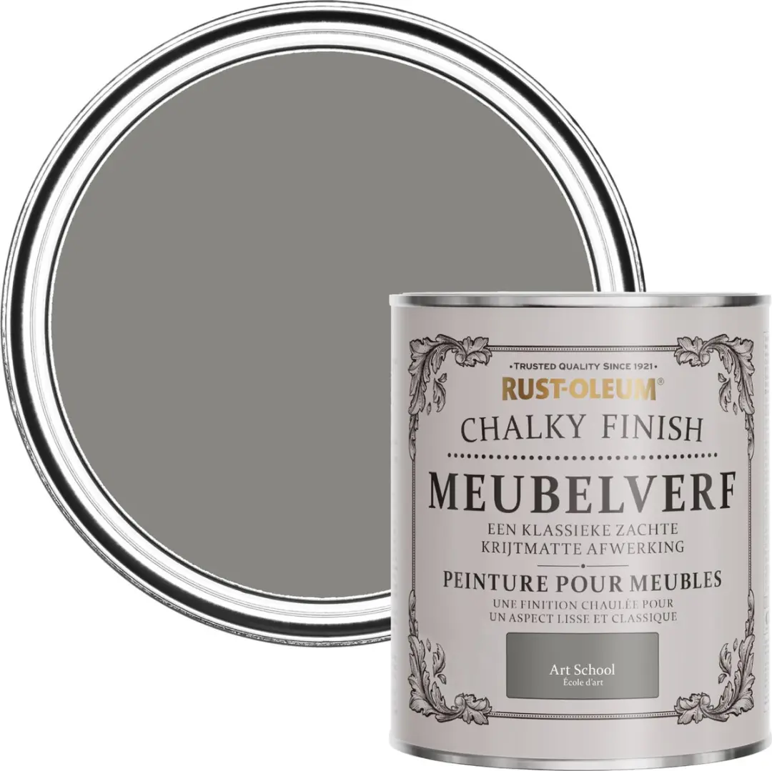 Rust-Oleum Art School Grijs Meubelverf 750ml