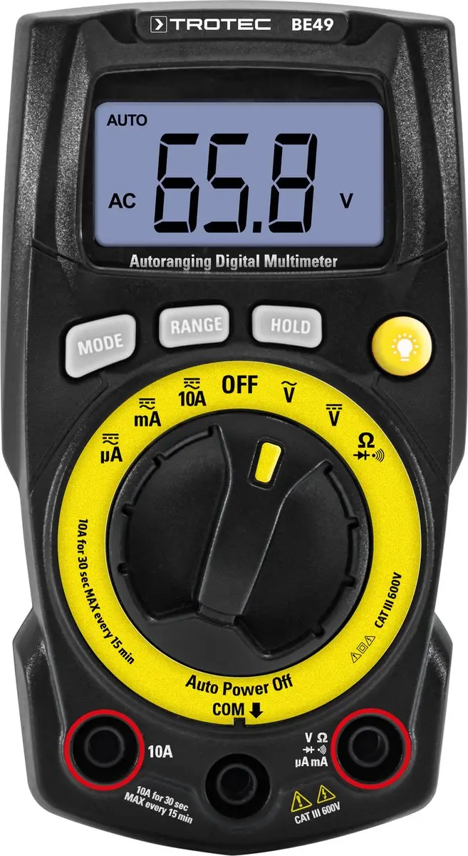 Trotec BE49 Digitale Multimeter
