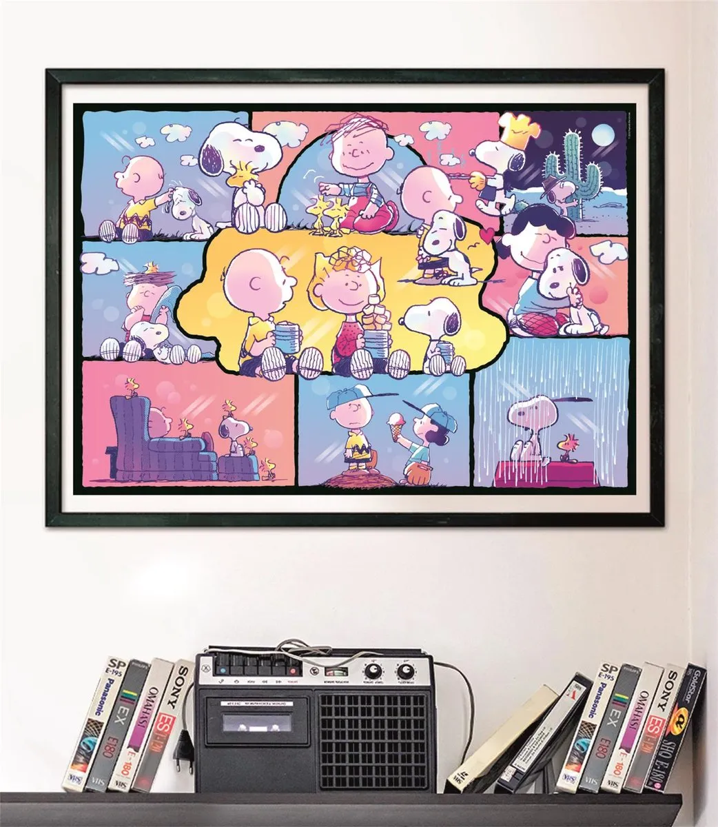 Clementoni Peanuts Puzzel 1000 Stuks - Multi - afbeelding 6 van 6