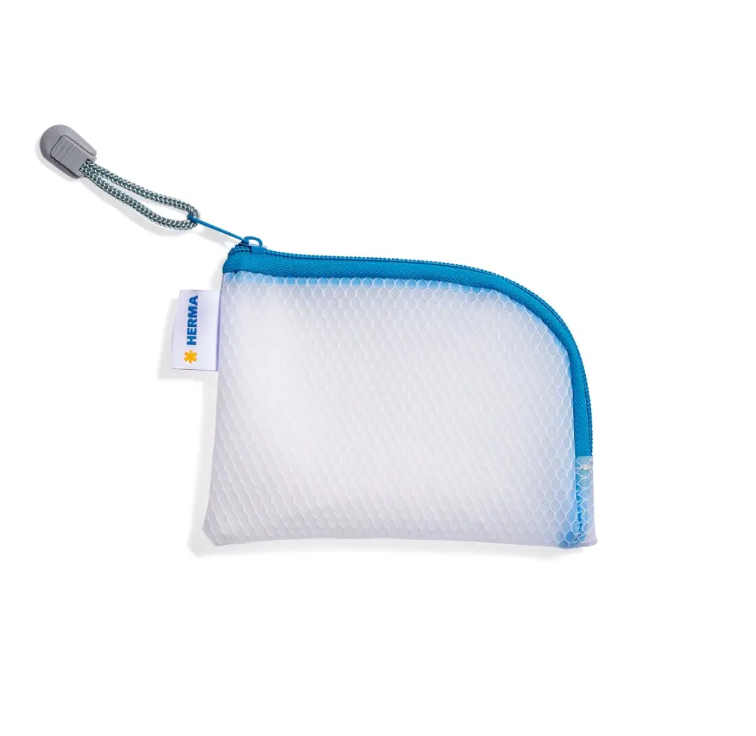 Herma Ritstasmapje DIN A7 - Blauw/Wit