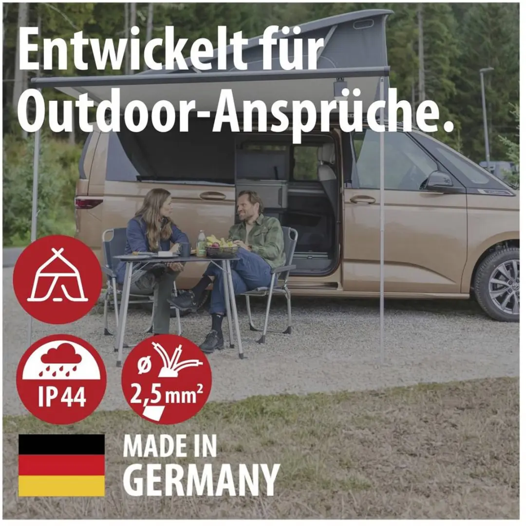 Brennenstuhl CEE Verloopkabel 16A 1,5m - IP44 - Zwart