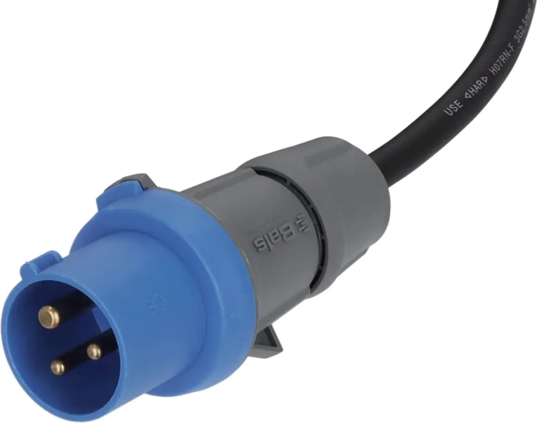 Brennenstuhl CEE Verloopkabel 16A 1,5m - IP44 - Zwart