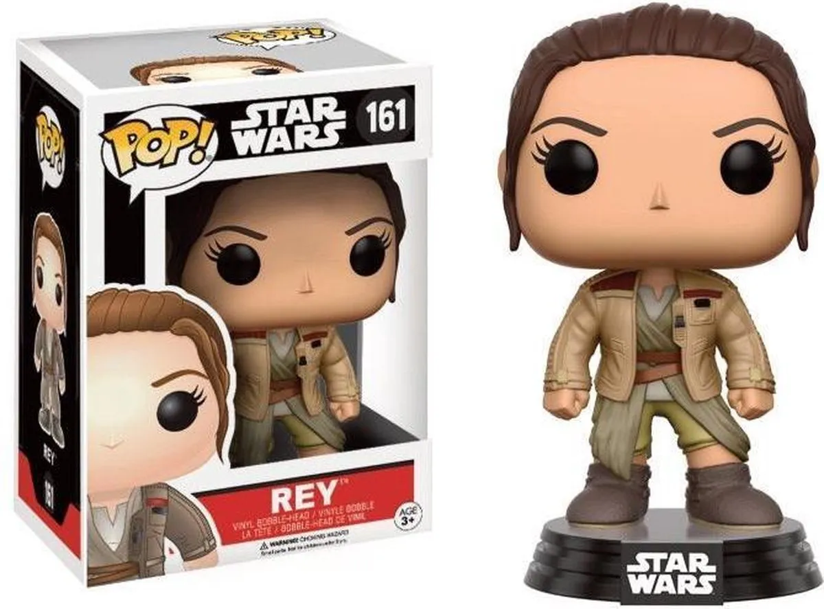 Funko Pop! Star Wars Rey Bobble Head FUN11708 - Limited