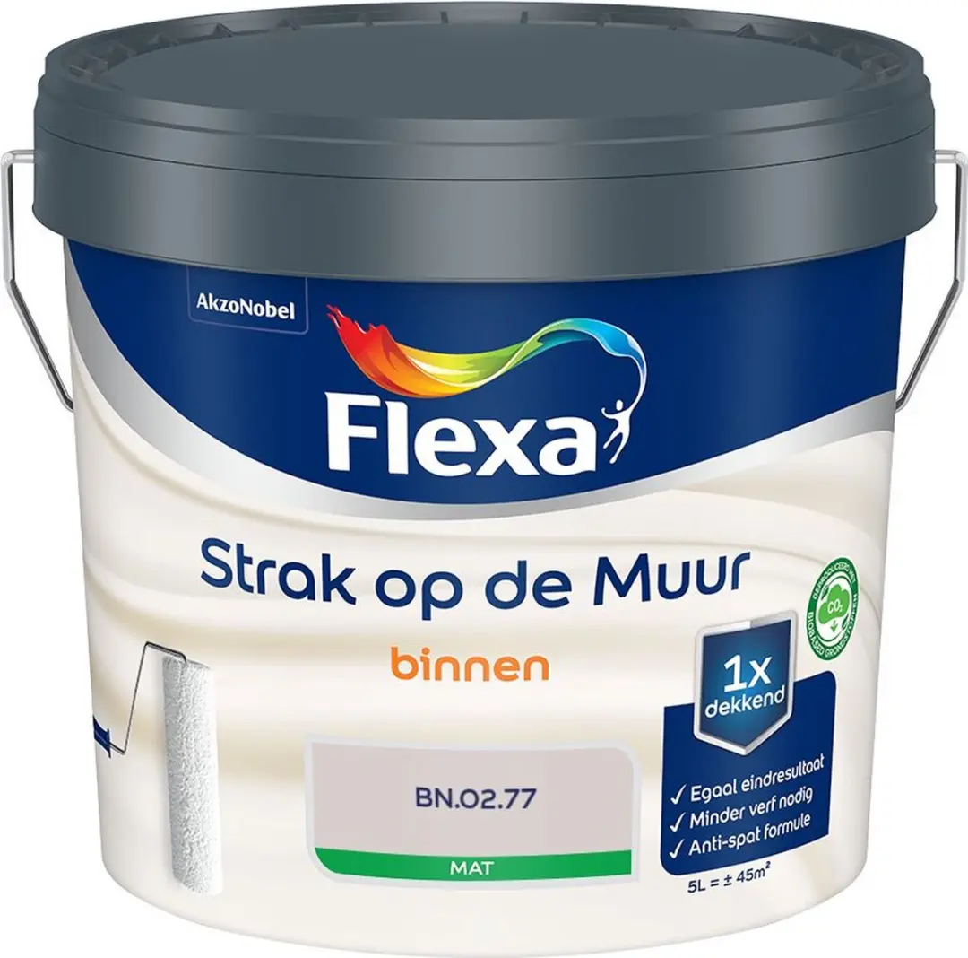 Flexa Strak Op De Muur Binnen Mat Mengverf BN.02.77