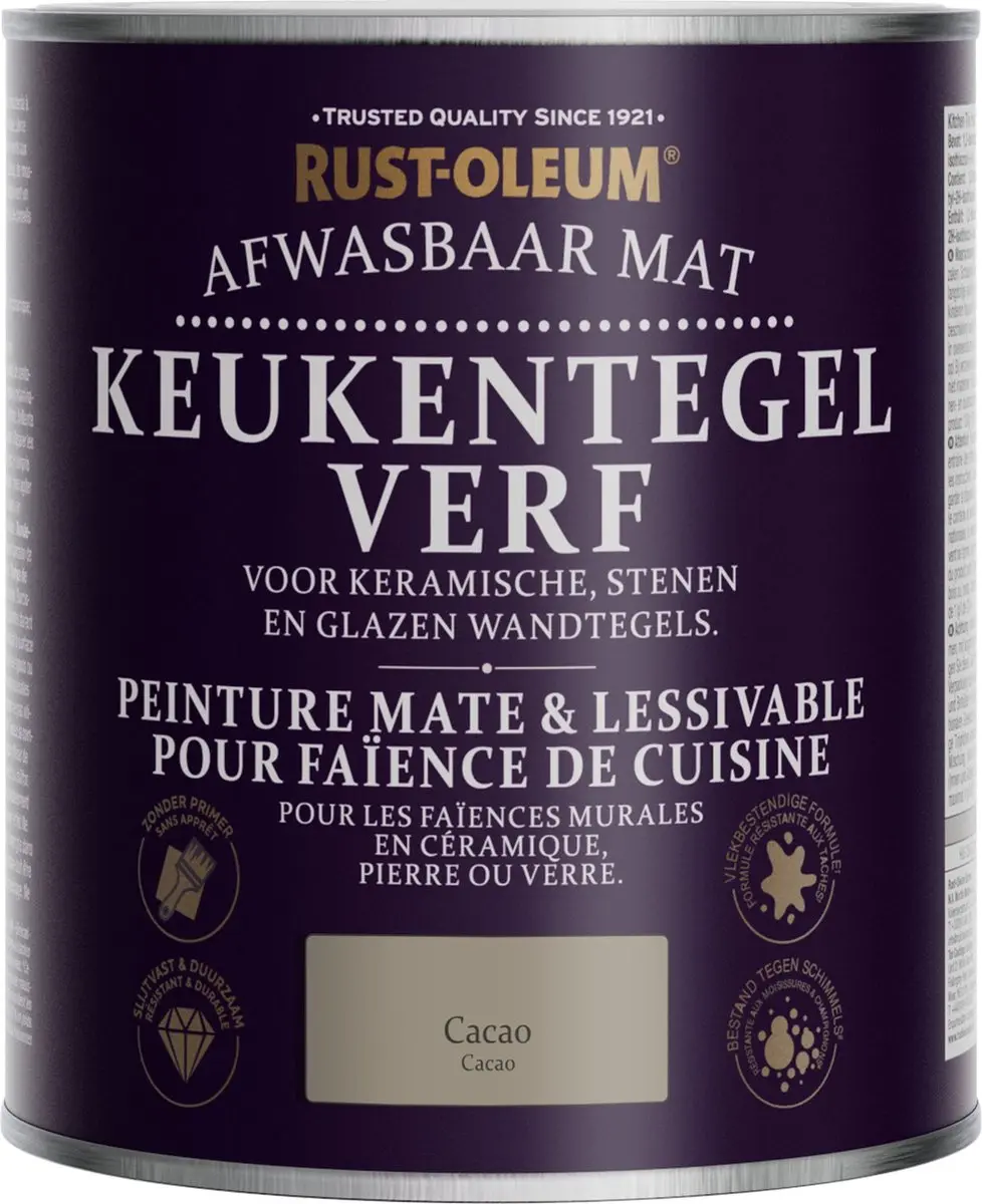 Rust-Oleum Verf Keukentegels Cacao 750ml