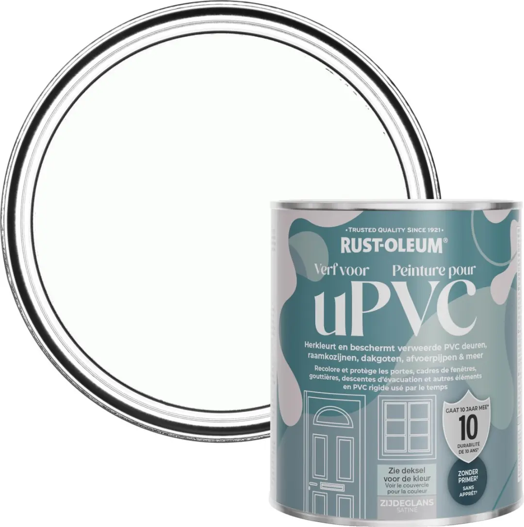 Rust-Oleum Gebroken Wit Zijdeglans Verf 750ml