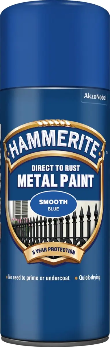 Hammerite Metaalverf Aerosol Blauw 400ml