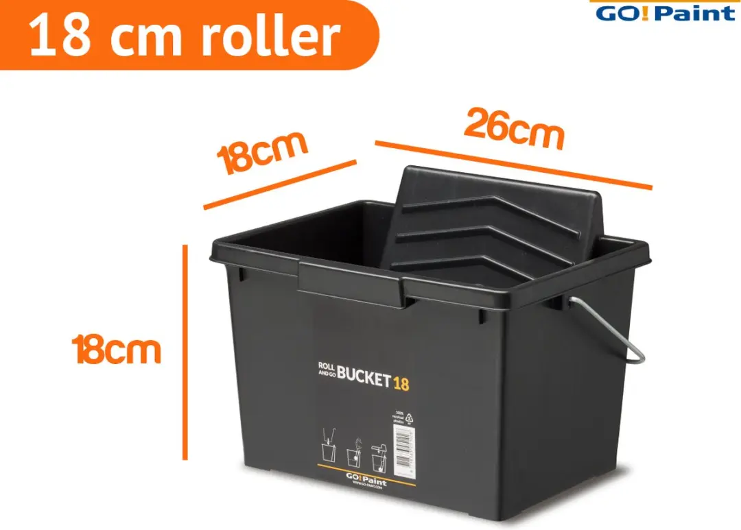 Go!Paint Roll and Go Bucket 8L