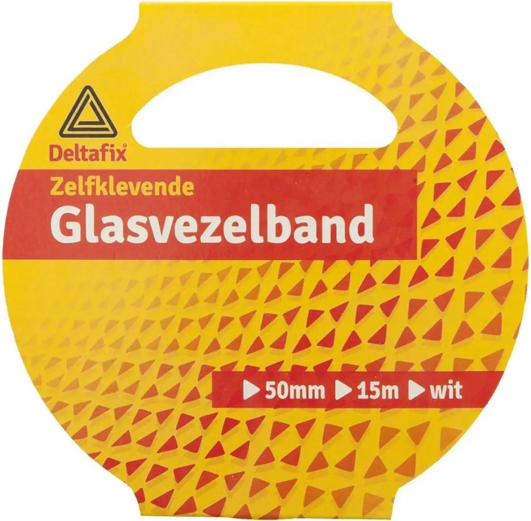 Deltafix Glasvezelreparatietape 15m/50mm - Wit