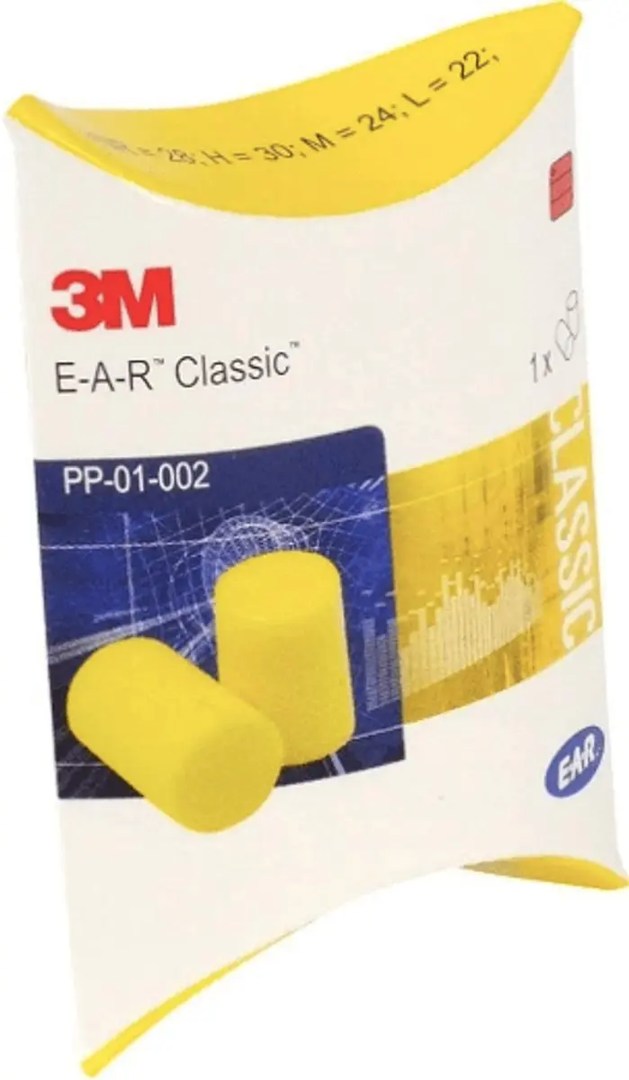 3M Oordoppen Classic Geel - 1 Paar