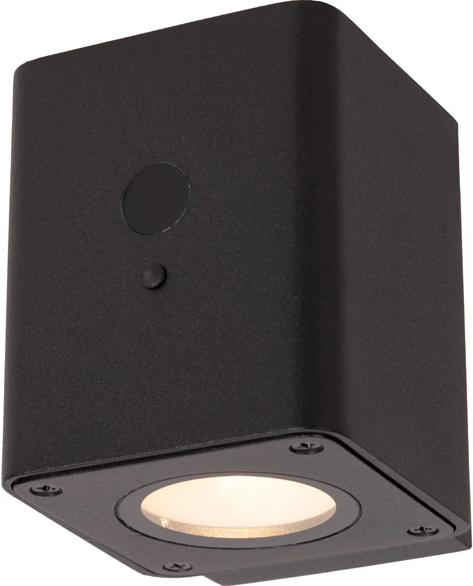 Lucide RAMIN Wandlamp Zonne-energie 1W - Zwart