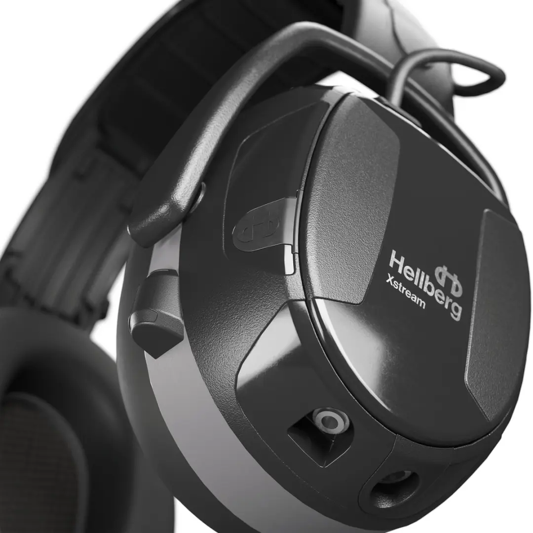 Hellberg Safety XStream Gehoorbescherming Bluetooth - Zwart