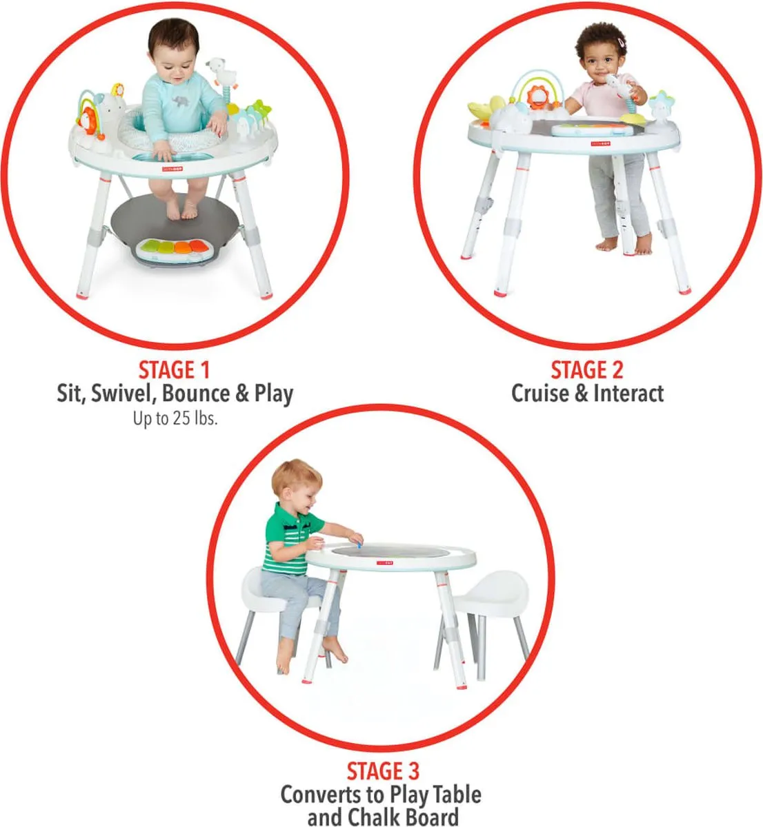 Skip Hop Activity Center Speeltafel Multikleur - afbeelding 6 van 6