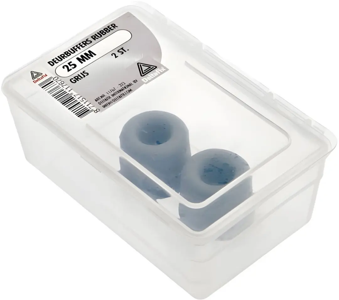 Deltafix Deurbuffer Rubber 25mm