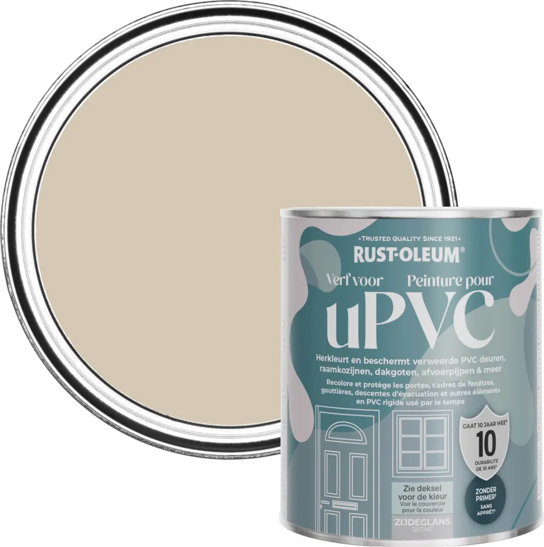 Rust-Oleum Lichtbruin Zijdeglans Verf Karamel 750ml
