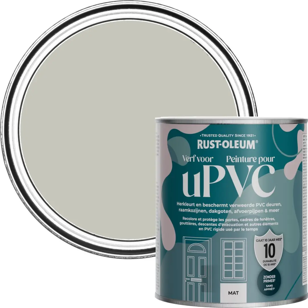 Rust-Oleum Mist Grijs Verf 750ml