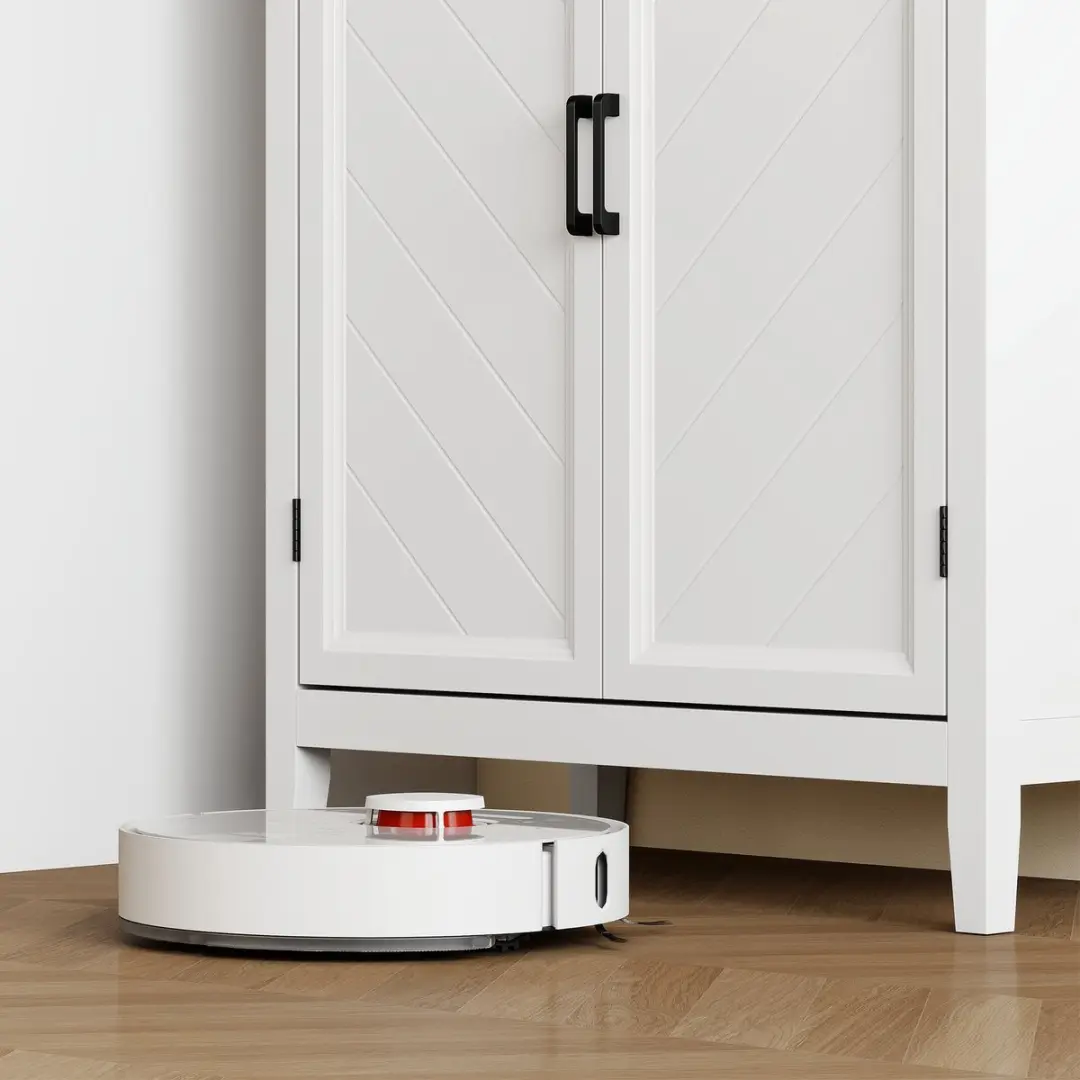 Homcom Keukenvoorraadkast MDF 76x40x178,5cm Wit