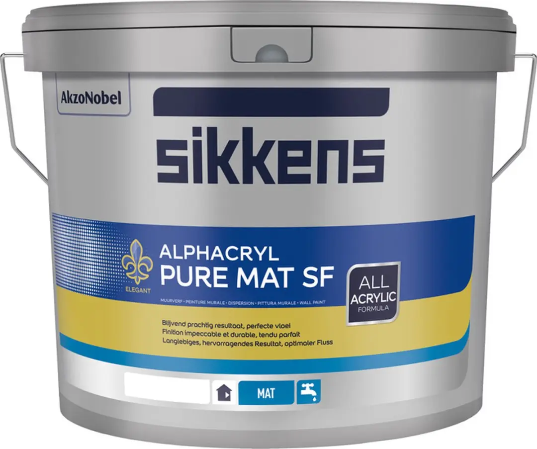 Sikkens Alphacryl Pure Mat SF Wit 5L