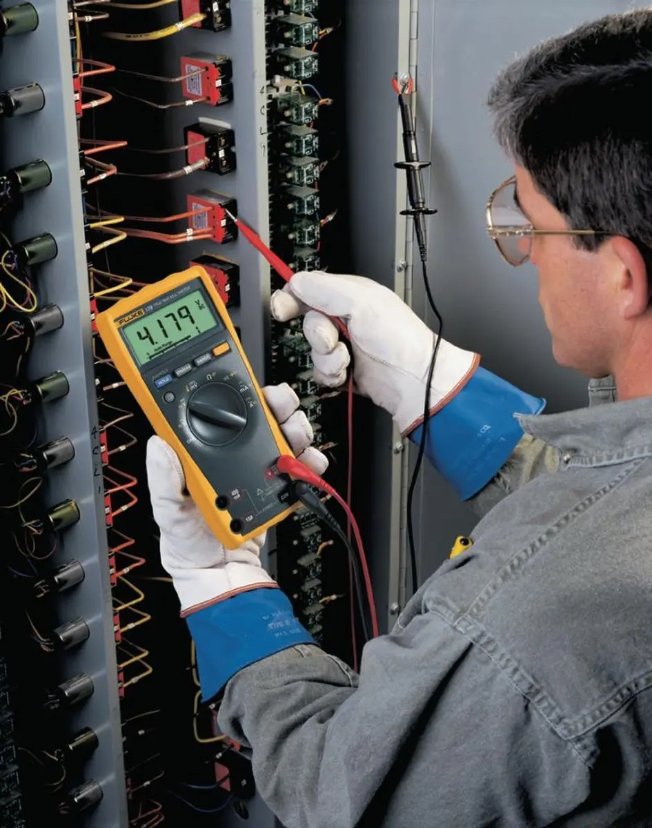 Fluke 175 True-RMS Multimeter - Geel