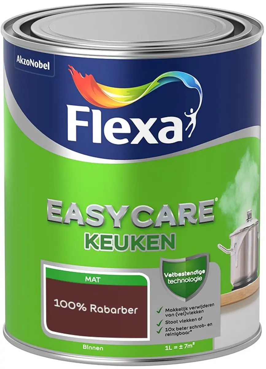 Flexa Easycare Keukenverf 100% Rabarber