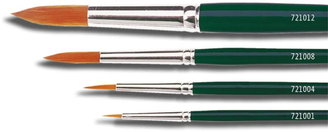 Kreul Ronde Nylon Hobbykwast Maat 6