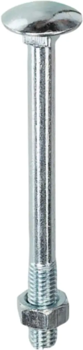 Deltafix Slotbout M8x50mm + Moer