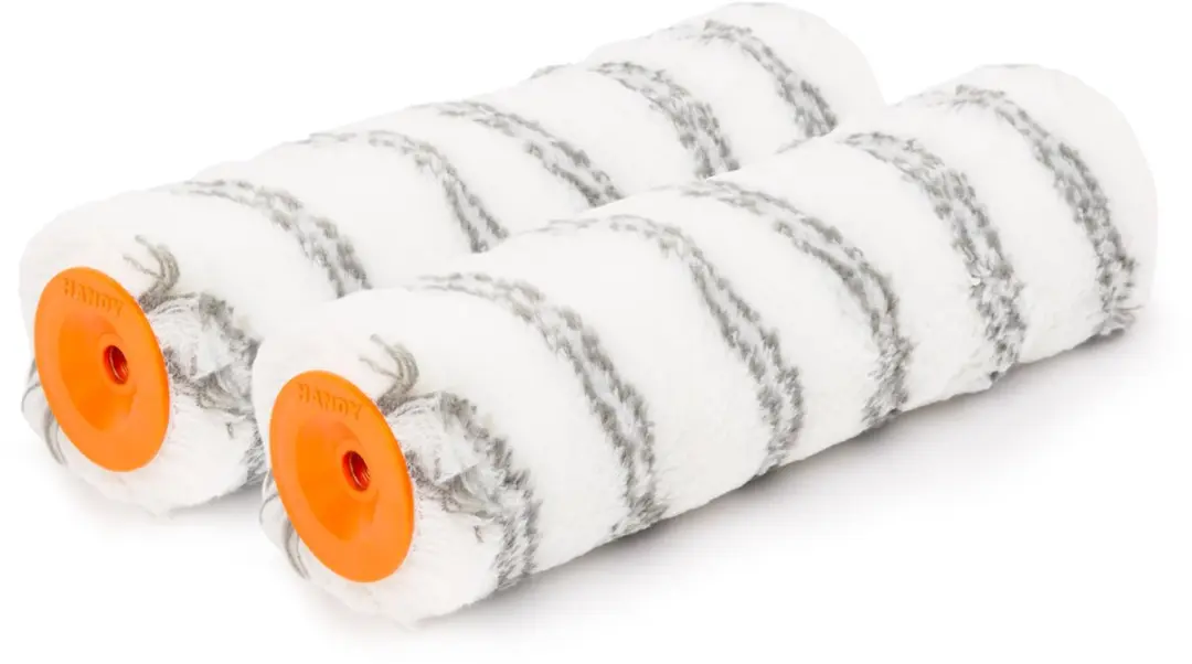 Handy Verfroller Acryl 250mm - 2 Stuks - Grijs/Wit