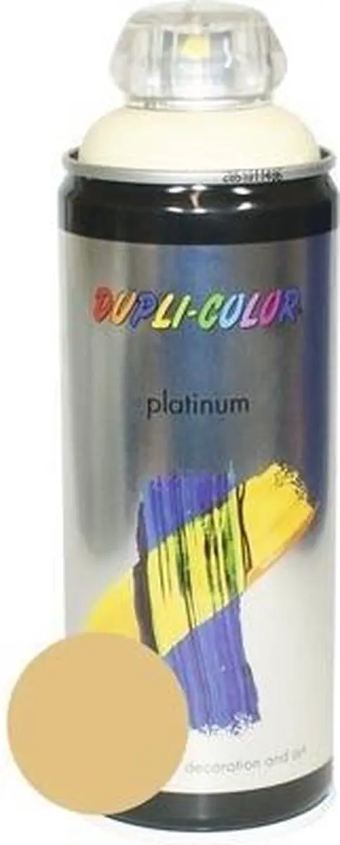 Motip Dupli-Color Platinum Zijdemat Lak RAL 1014 - 400ml