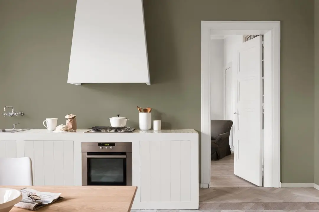 Flexa Strak Op De Muur Binnenmat Camouflage Green Mengverf 5L