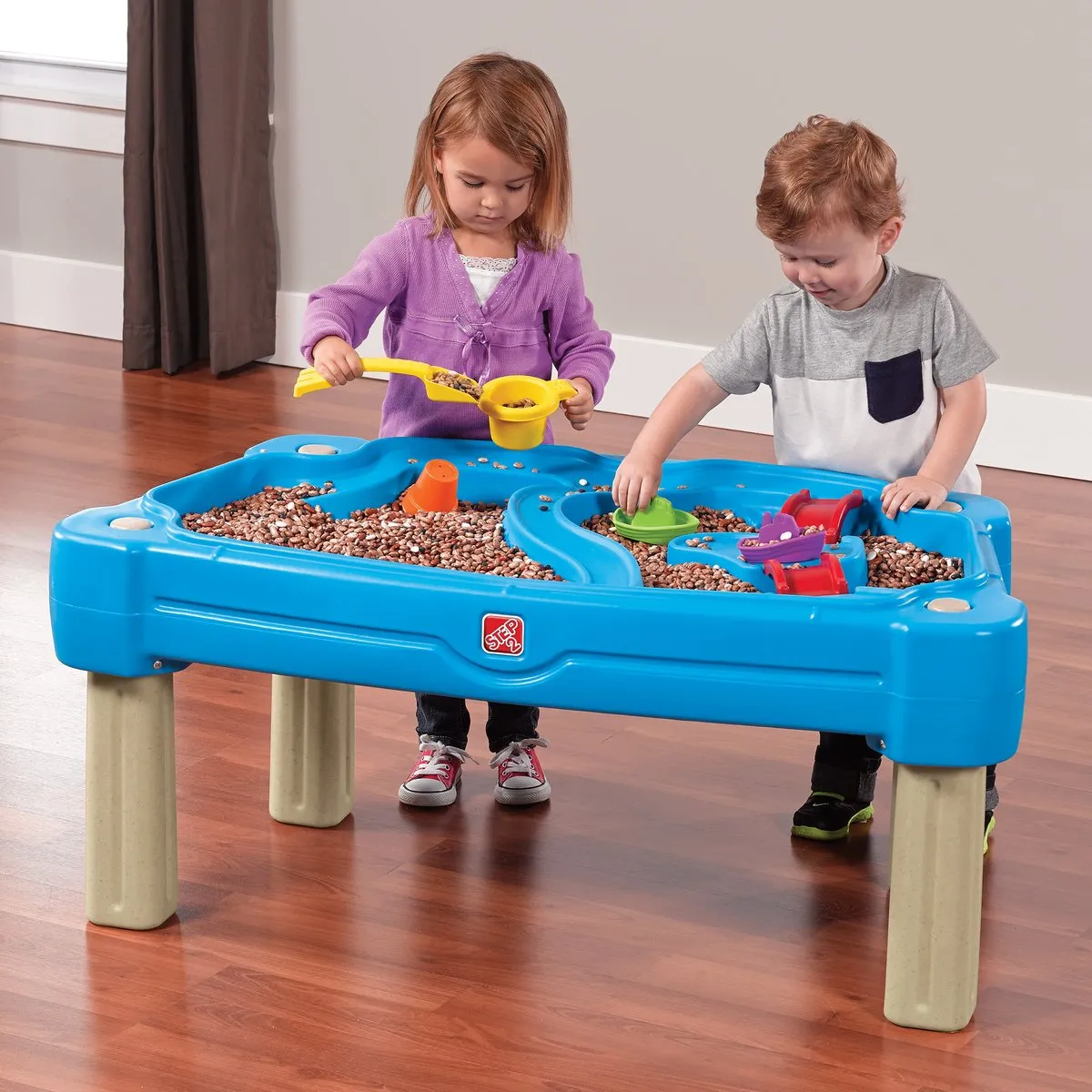 Step2 Cascading Cove Zand & Watertafel - 11.4L/4.5kg - Blauw/Groen