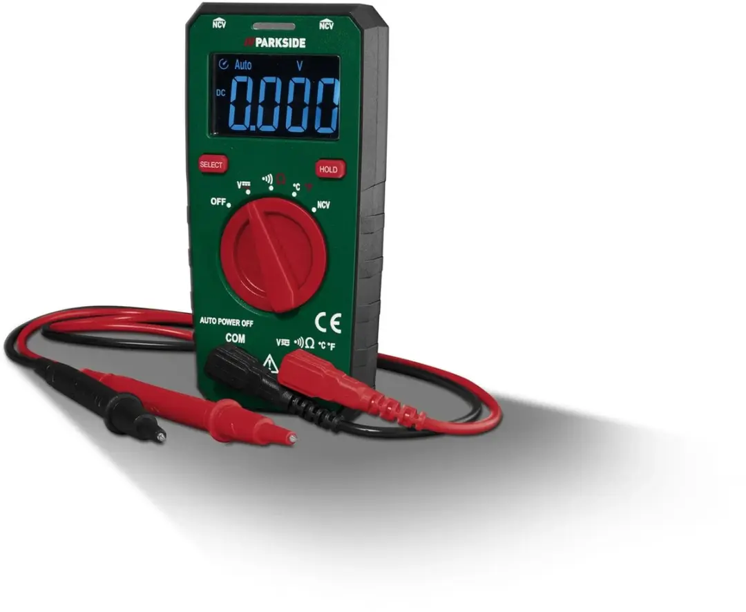 PARKSIDE Autorangemultimeter CAT III 600V - Zwart