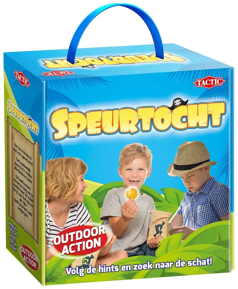 Tactic Speurtocht Bordspel - 24 Bordjes & 100 Kleurkaarten