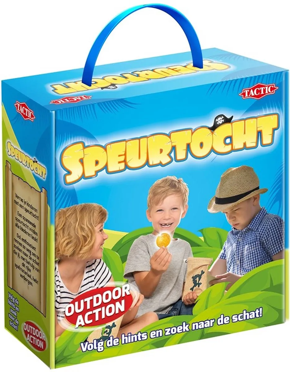 Tactic Speurtocht Bordspel - 24 Bordjes & 100 Kleurkaarten