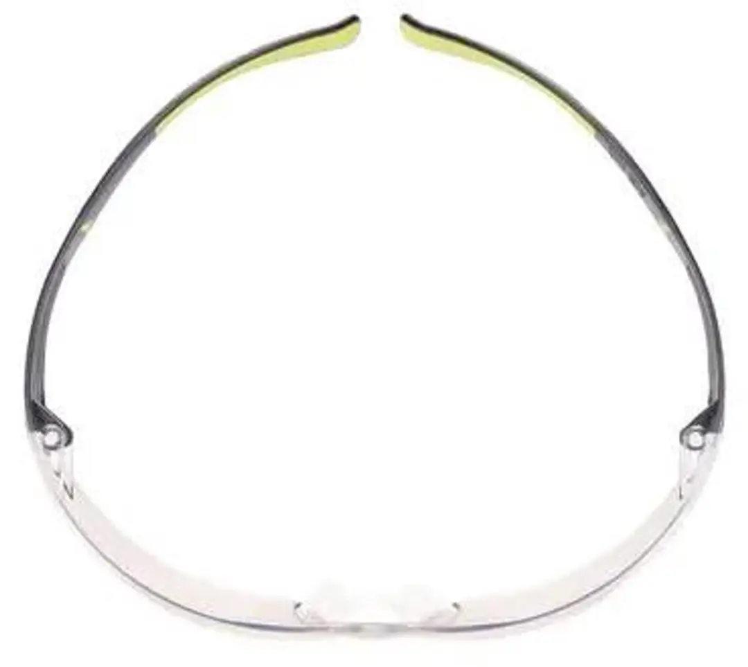 3M SF410AS Secure Fit Veiligheidsbril - Zwart/Groen