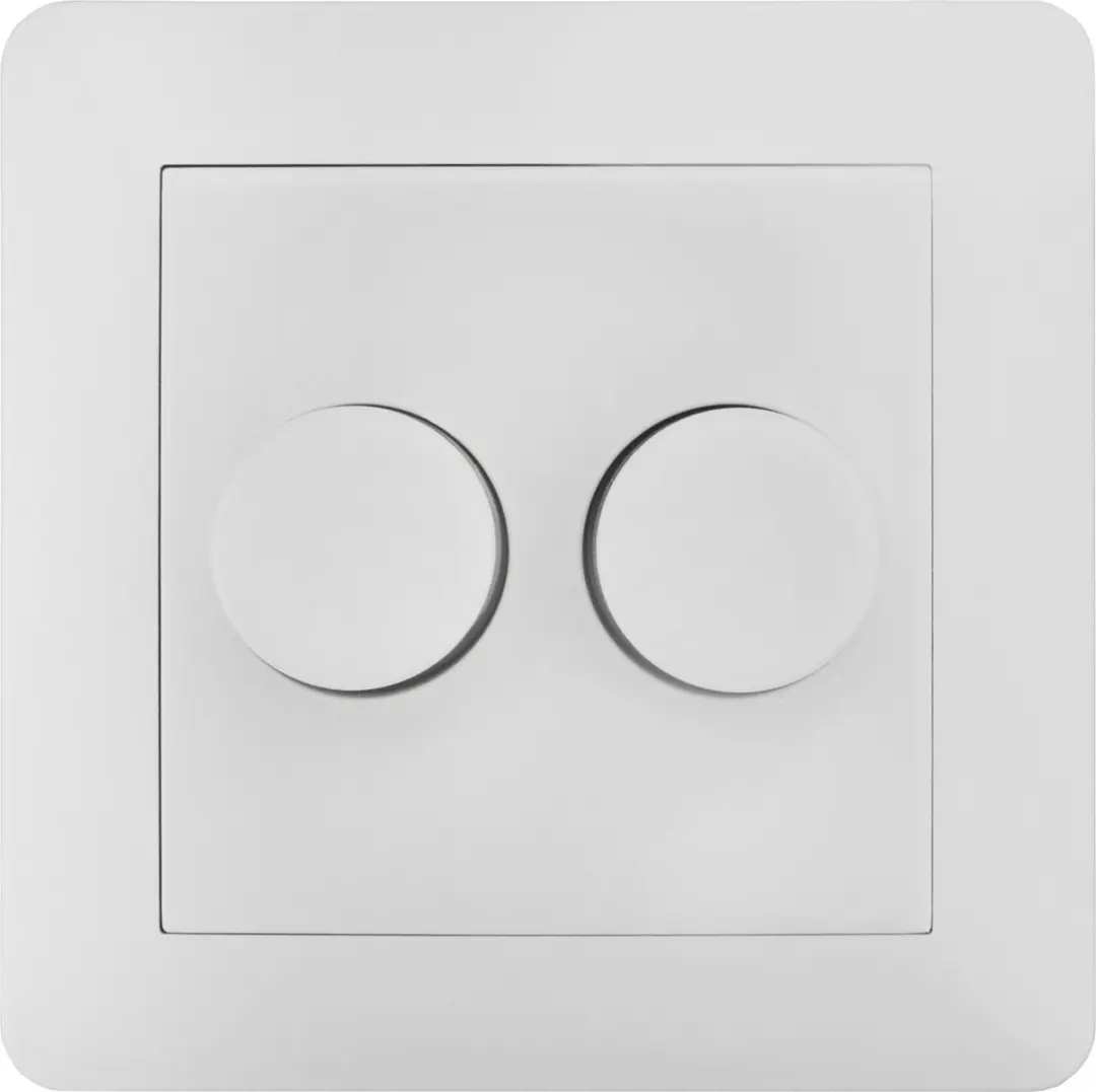 Ledvion LED Duo Dimmer Afdekplaat Wit
