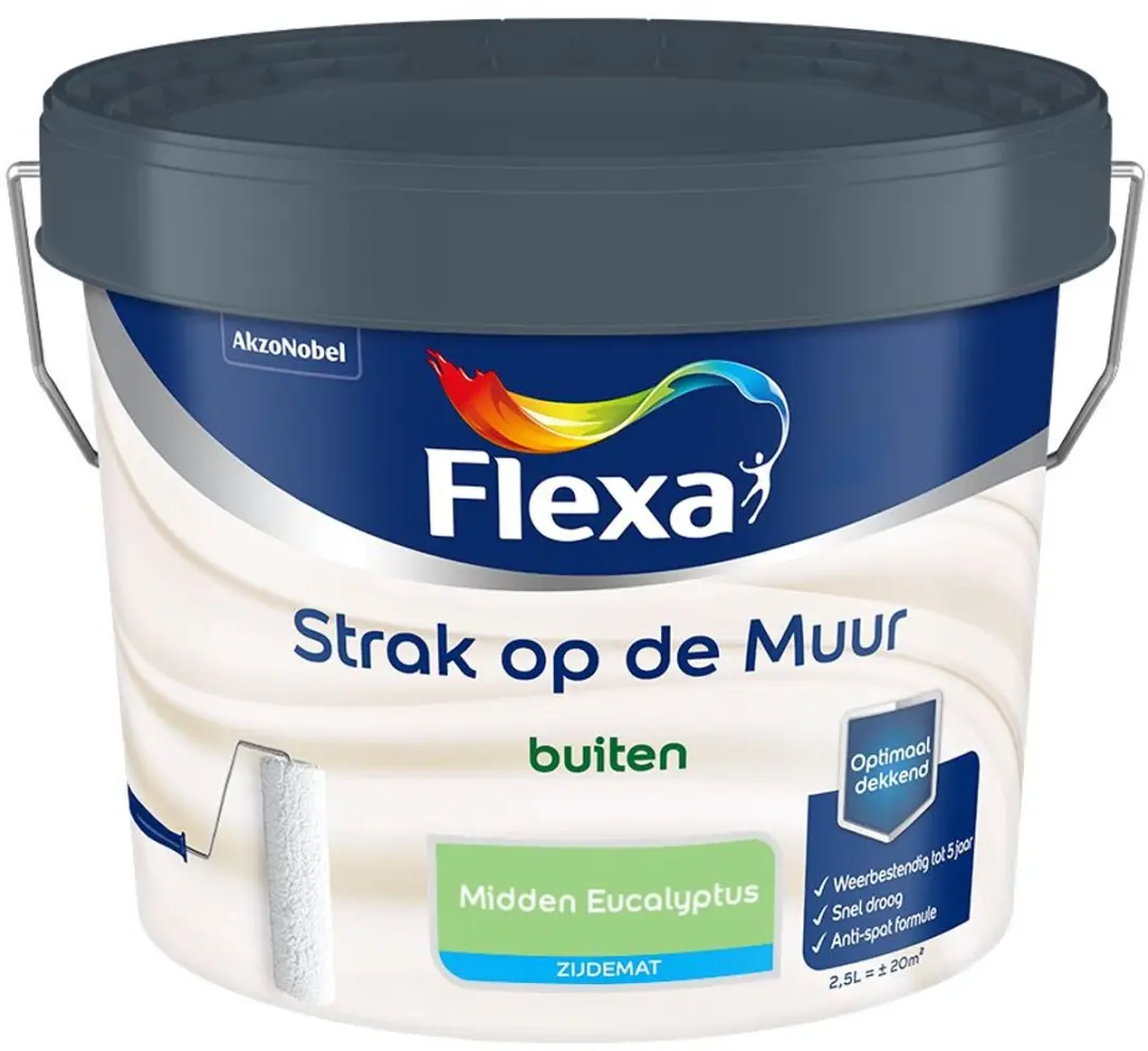 Flexa Mengverf Midden Eucalyptus 2,5L