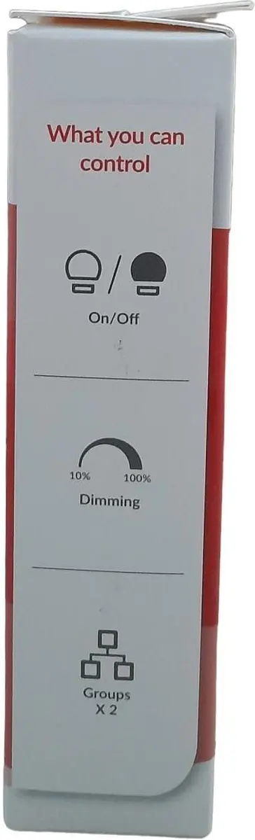 MEGAMAN Smart Zigbee Wandschakelaar MM08178 - Wit