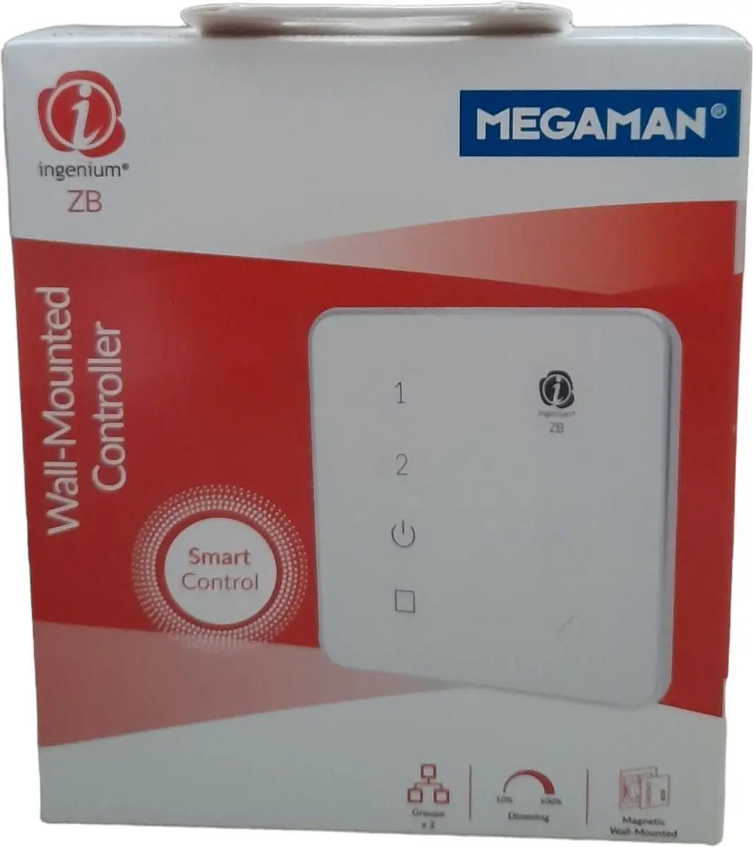 MEGAMAN Smart Zigbee Wandschakelaar MM08178