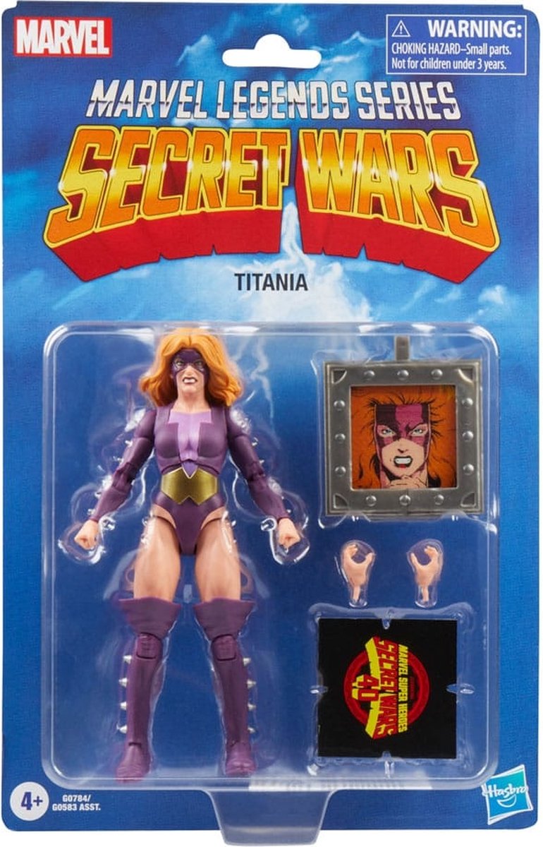 Secret Wars Marvel Legends Retro Action Figure Titania 15 cm