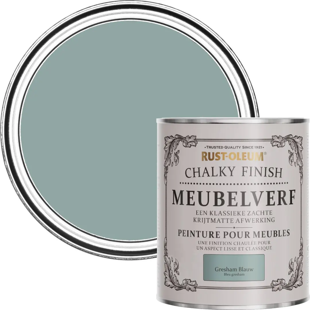 Rust-Oleum Gresham Blauw Meubelverf 750ml