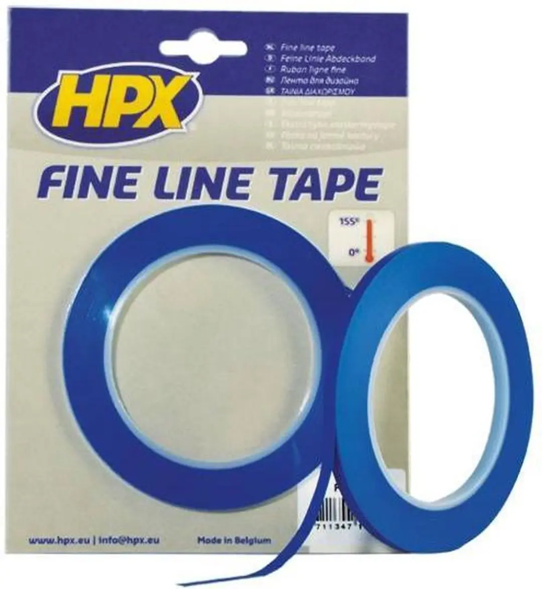 HPX Fine Line Tape Blauw 3mm x 33m