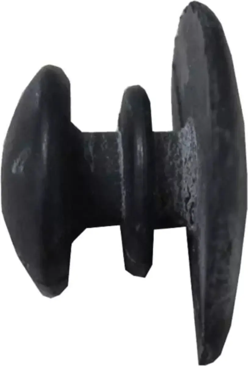 Gripline Kniebeschermer Knoppen - 10 Stuks Zwart