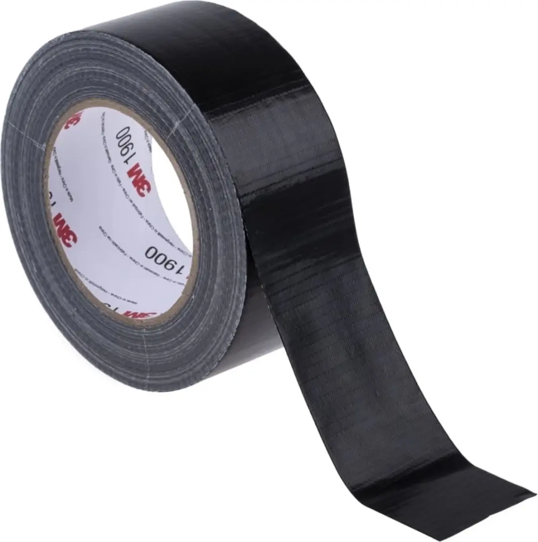 3M 1900 Duct Tape 50m x 50mm - Zwart