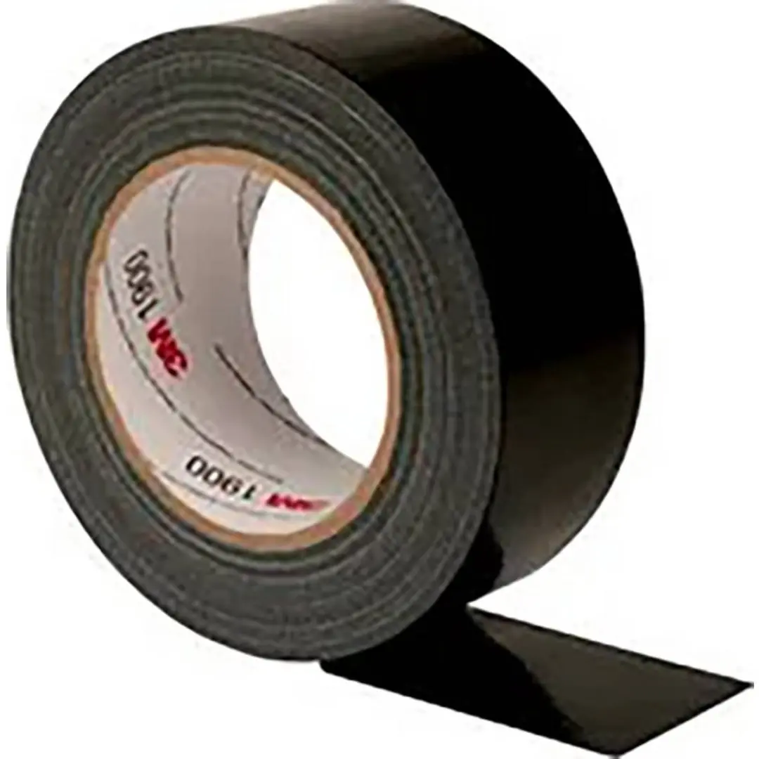 3M 1900 Duct Tape 50m x 50mm - Zwart